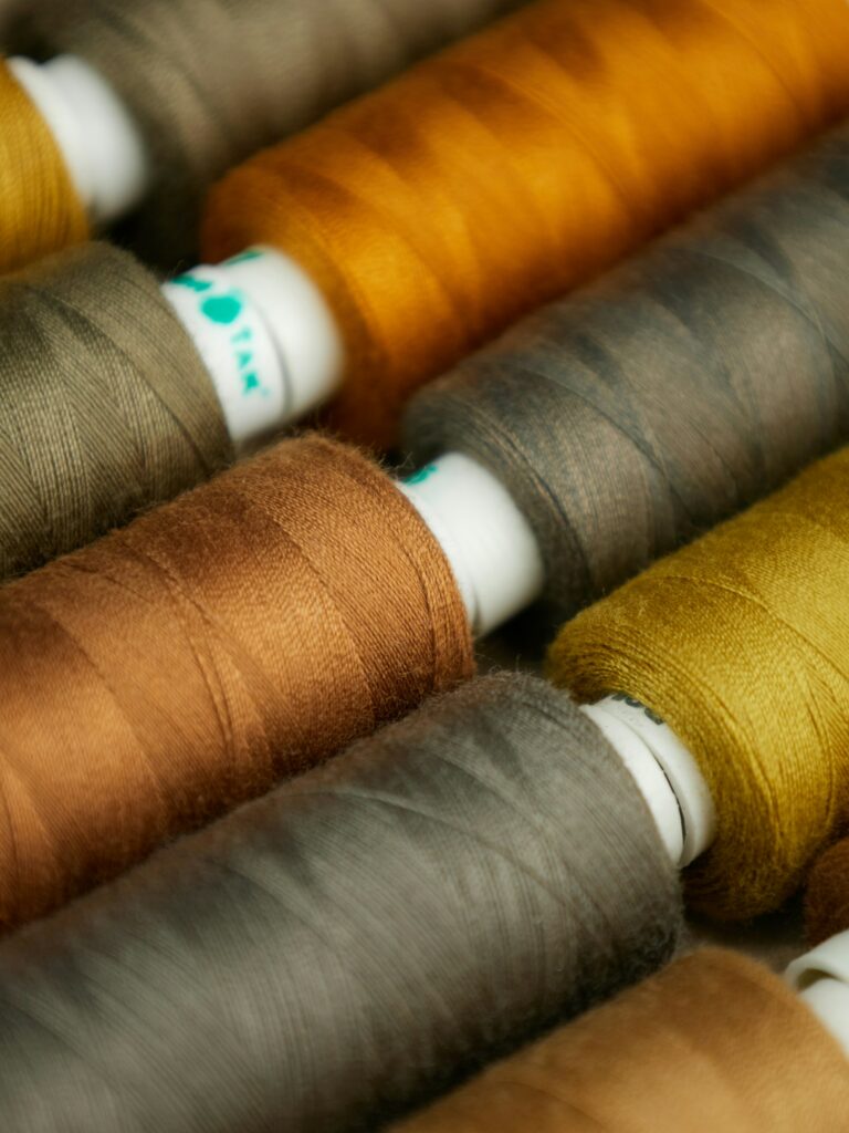bobines de fil de couture